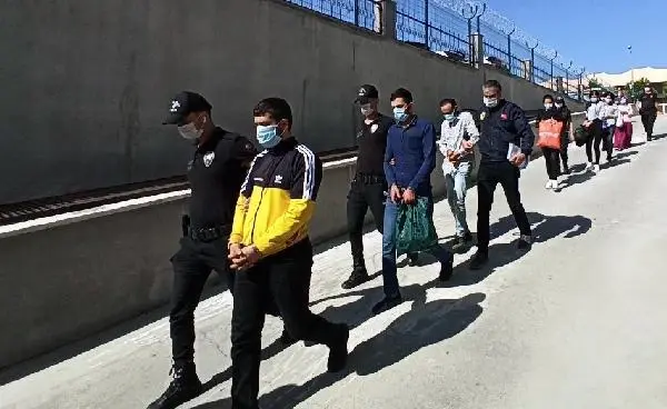 MERSİN'DE TERÖR OPERASYONU 11 GÖZALTI