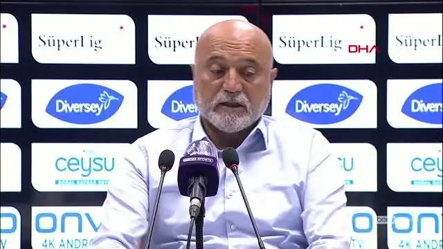 SPOR Aytemiz Alanyaspor - Kayserispor maçının ardından