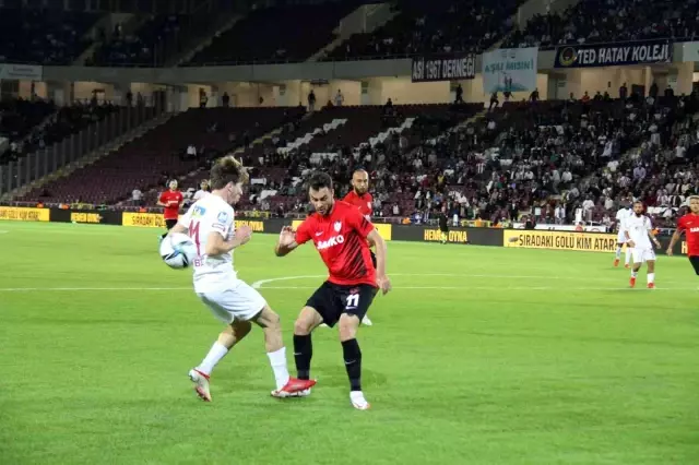 Süper Lig: A. Hatayspor: 2 - Gaziantep FK: 1 (Maç sonucu)