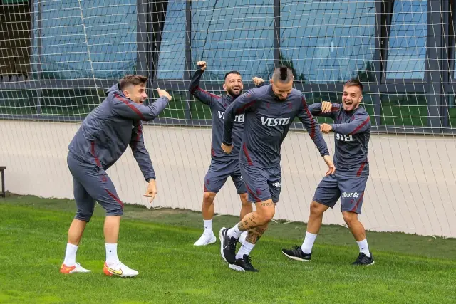 Trabzonspor, Göztepe maçı hazırlıklarına başladı