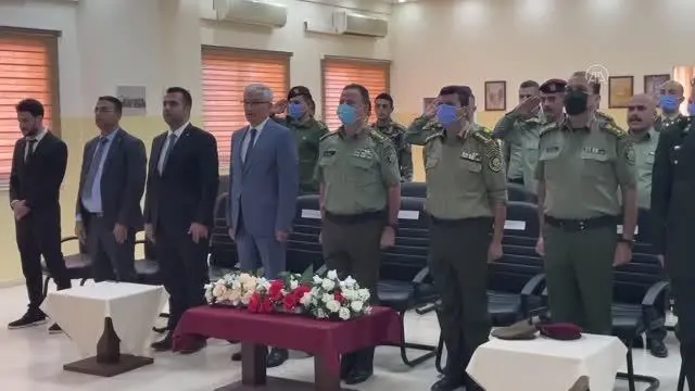 Türkçe öğrenen Filistinli subaylar ilk kuru tamamladı