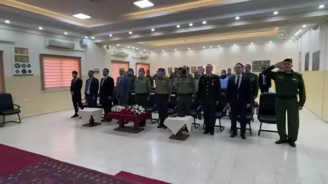 Türkçe öğrenen Filistinli subaylar ilk kuru tamamladı