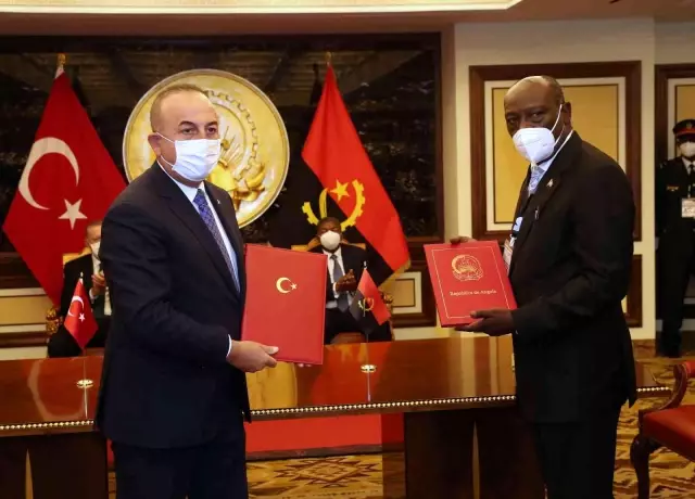 Türkiye-Angola ortasında 7 mutabakat imzalandı