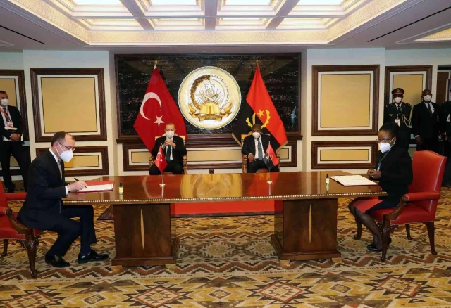 Türkiye-Angola ortasında 7 mutabakat imzalandı