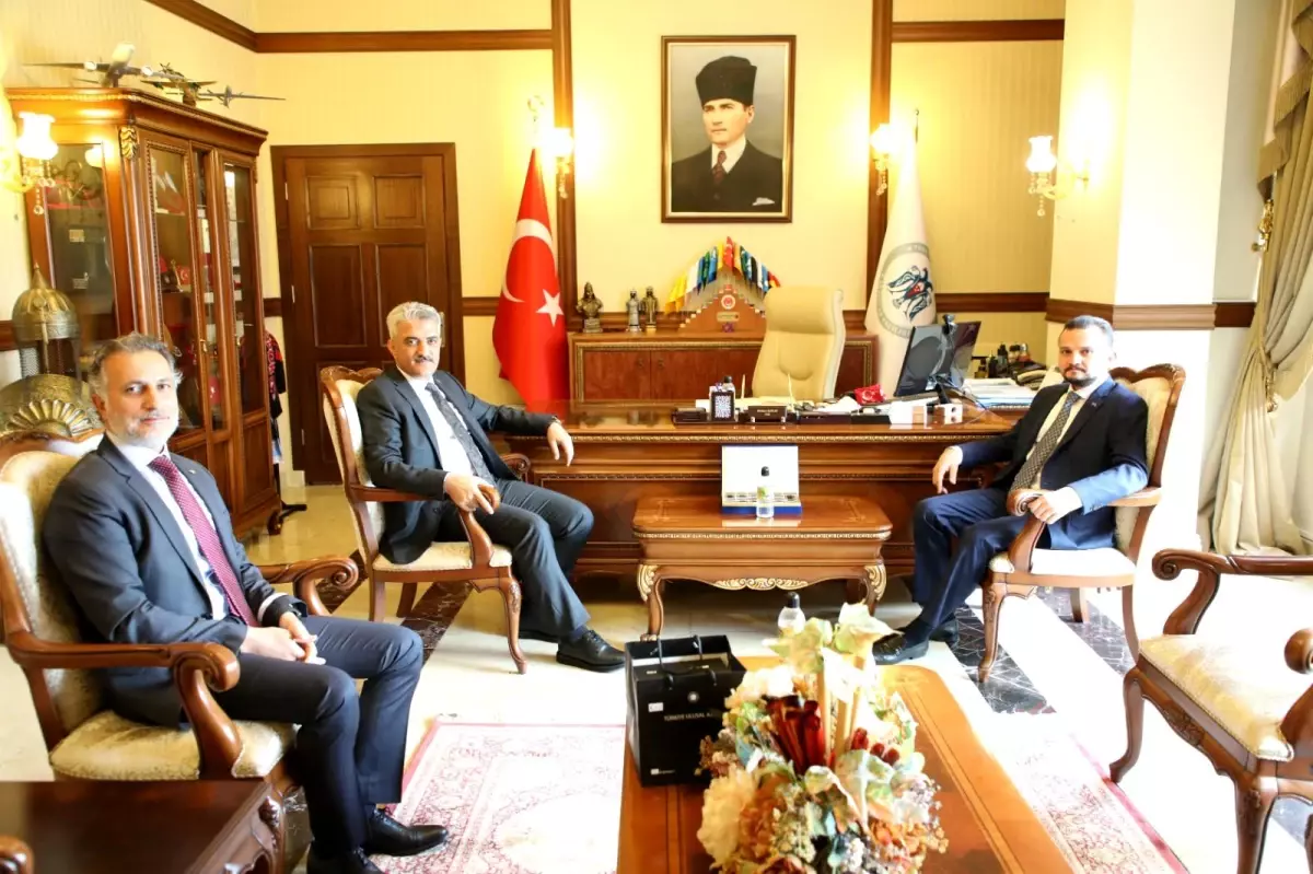 Türkiye Ulusal Ajansı Başkanı İlker Astarcı, Sayın Valimizi Ziyaret Etti
