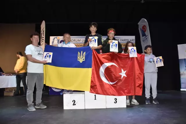 9. Bodrum Uluslararası Optimist Yarışları ödül töreniyle sona erdi