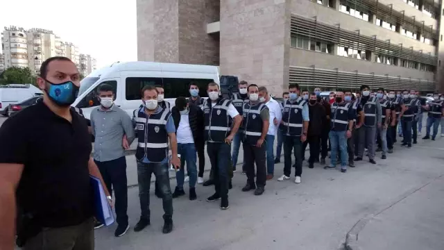 Antalya'da suç örgütü operasyonunda 14 kişi yakalandı