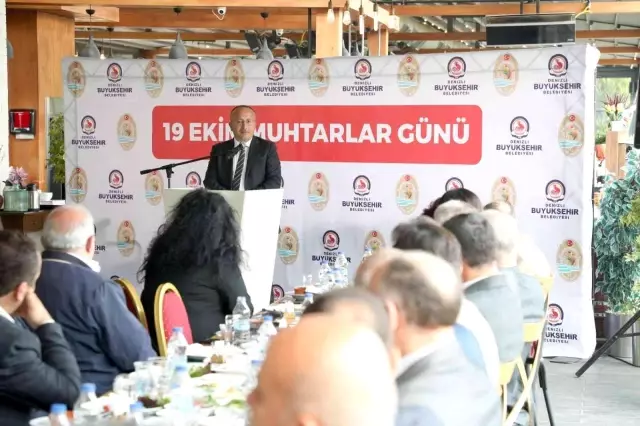 Büyükşehir'den Muhtarlar Günü'ne özel kutlama