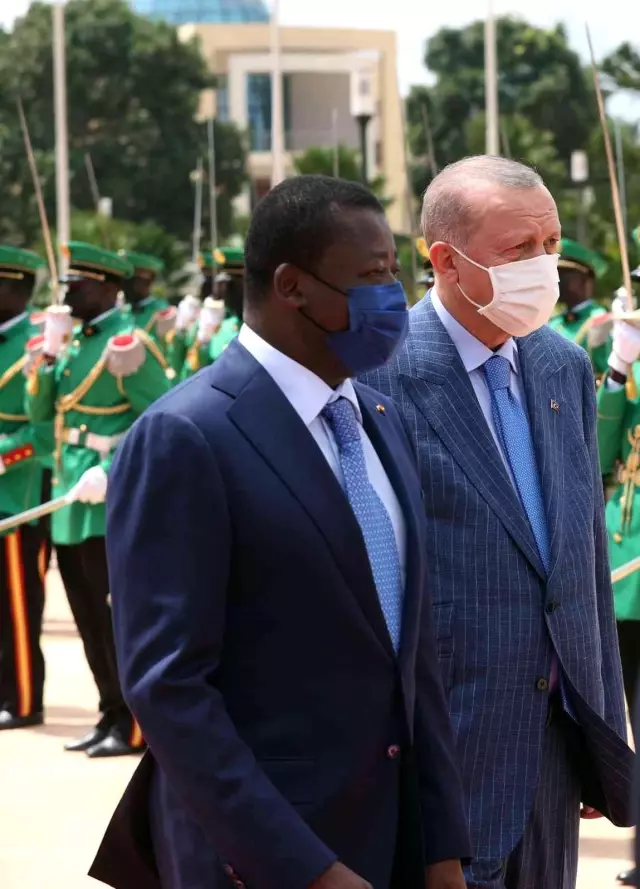 Cumhurbaşkanı Erdoğan, Togolu mevkidaşı Gnassingbe ile görüştü