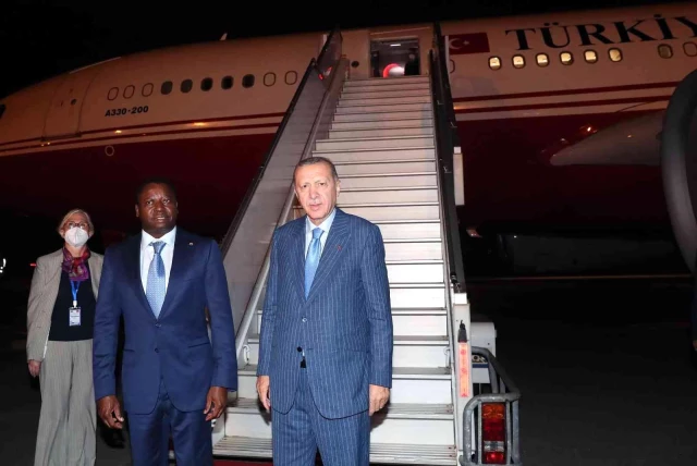 Son dakika haberleri... Cumhurbaşkanı Erdoğan, Togo'dan ayrıldı