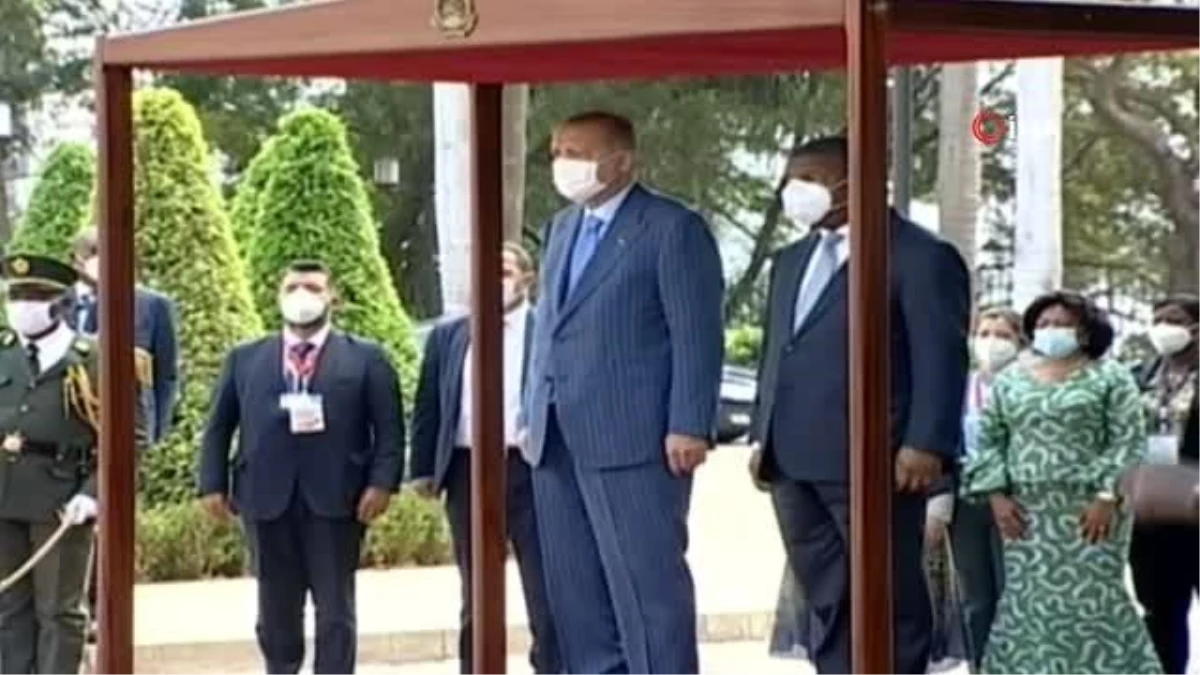 Son dakika haberleri: Cumhurbaşkanı Erdoğan, Togo'ya merasimle uğurlandı