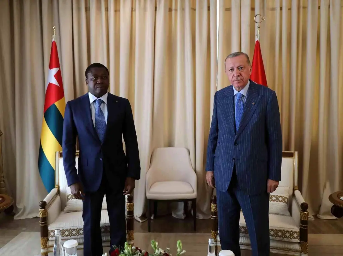 Cumhurbaşkanı Erdoğan, Togolu mevkidaşı Gnassingbe ile görüştü