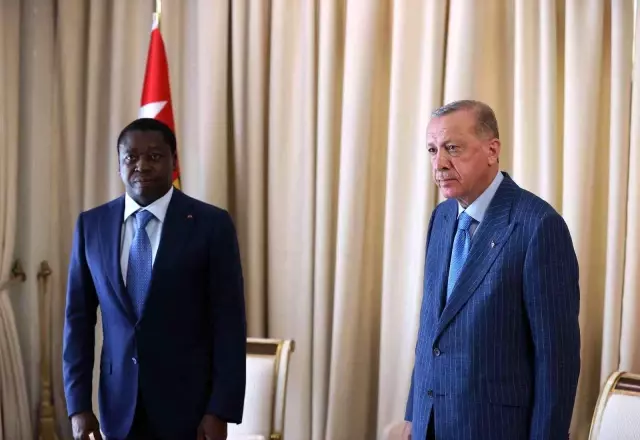 Cumhurbaşkanı Erdoğan, Togolu mevkidaşı Gnassingbe ile görüştü