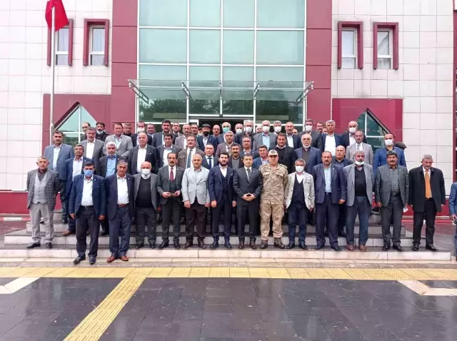 Erciş'te 'Muhtarlar Günü' törenle kutlandı