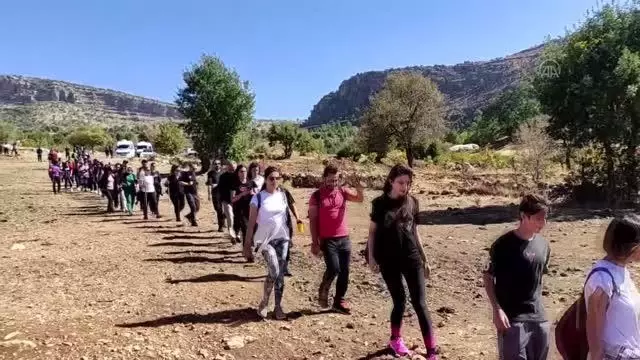 Huzura kavuşan Zore Vadisinde doğa yürüyüşü yapıldı