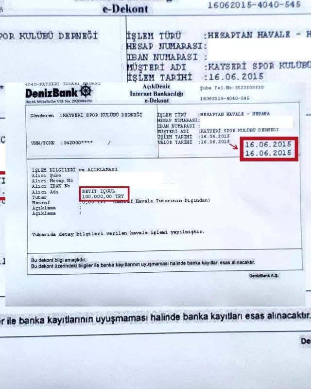 Kayserispor'dan eski menajer açıklaması