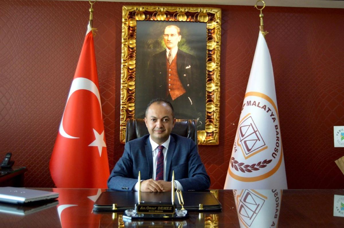 Malatya Baro Başkanı Demez'den Kavala tepkisi