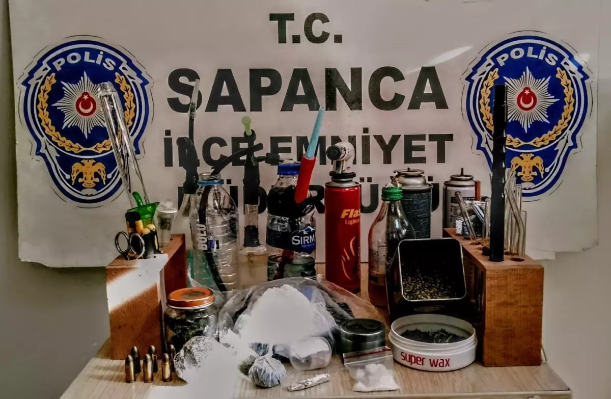 Sapanca'da uyuşturucu operasyonunda 1 şüpheli yakalandı