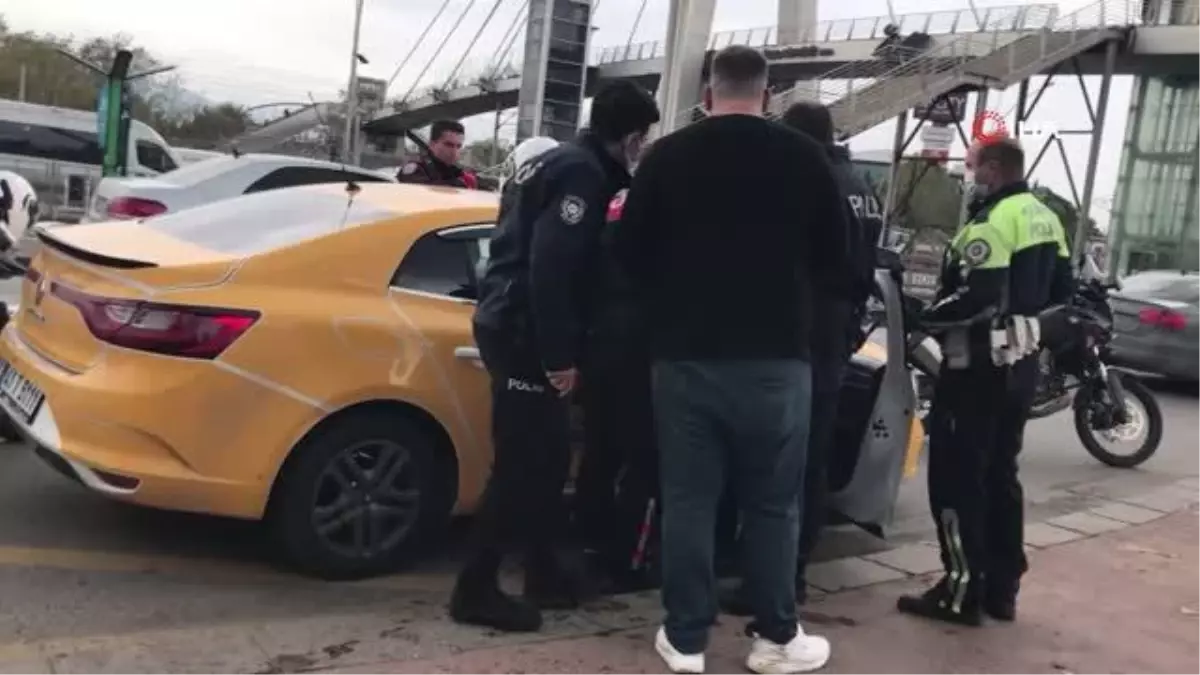 Taksi ile yolculuk yapan şüpheli, şahin timleri tarafından gözaltına alındı