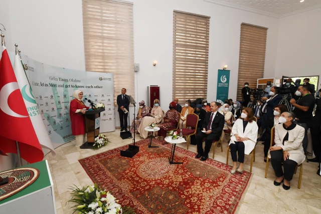 Emine Erdoğan, Abuja Yunus Emre Kültür Merkezinin açılışında konuştu Açıklaması