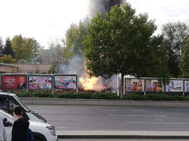 MTA'da patlama mı oldu? 20 Ekim Ankara MTA patlama neden oldu? MTA patlama ve yangın söndürüldü mü?