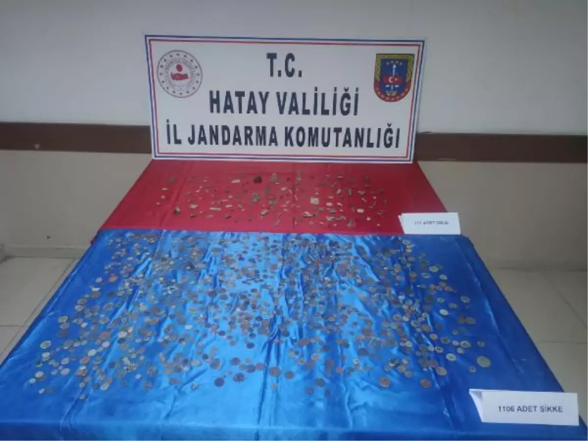Hatay'da tarihi eser operasyonu: 4 gözaltı