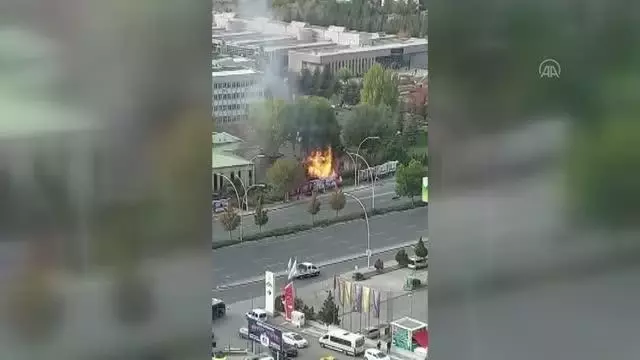 Son dakika haber! MTA Yerleşkesinde patlama (4)