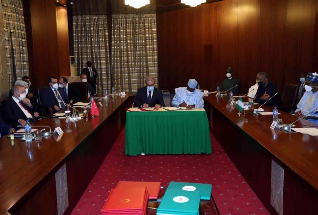 Türkiye ile Nijerya ortasında 7 muahede imzalandı