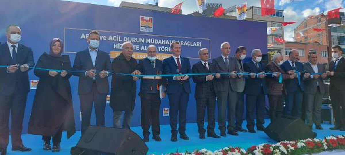 Zeytinburnu'nda afete hazırlık araçları hizmete alındı