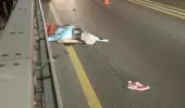Metrelerce sürüklendi! Yolun karşısına geçmek isteyen yaya, taksinin çarpmasıyla can verdi