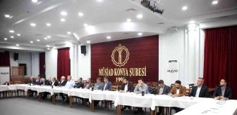 MÜSİAD Konya'dan 'Geçmişe Vefa Yöneticilere Saygı' toplantısı