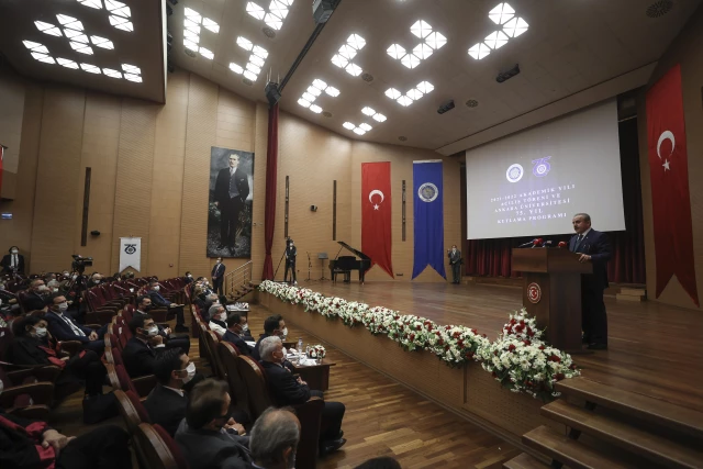 Şentop, Ankara Üniversitesi 2021-2022 Akademik Yılı Açılış Töreni'nde konuştu Açıklaması