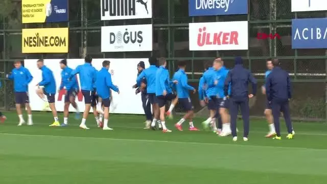 SPOR Fenerbahçe, Royal Antwerp maçının hazırlıklarını tamamladı