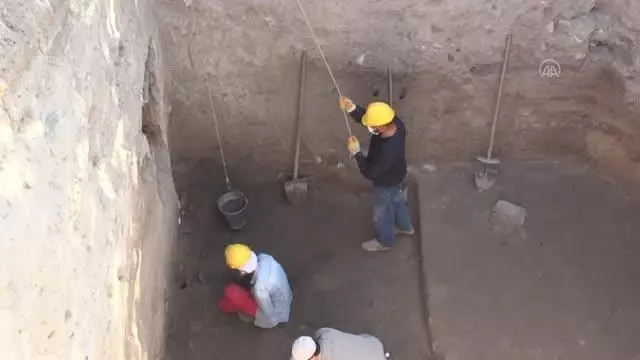 Tyana Antik Kenti'nde deniz canlısına ait 20 milyon yıllık fosil bulundu