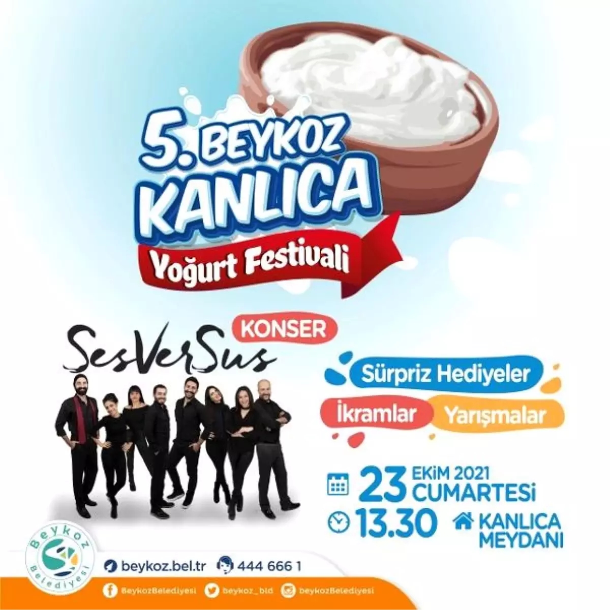 5. Beykoz Kanlıca Yoğurt Festivali'nde Lezzet Şöleni Yaşanacak