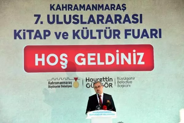 7'nci Kahramanmaraş Milletlerarası Kitap ve Kültür Fuarı başladı