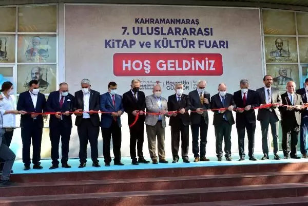 7'nci Kahramanmaraş Milletlerarası Kitap ve Kültür Fuarı başladı