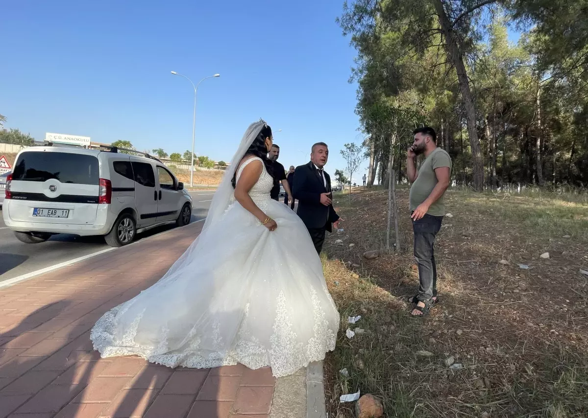 Adana'da düğün öncesi fotoğraf çekimi yaptıran çiftin araçtaki altınları çalındı