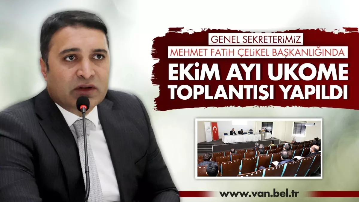 BÜYÜKŞEHİR BELEDİYESİ EKİM AYI UKOME TOPLANTISI YAPILDI
