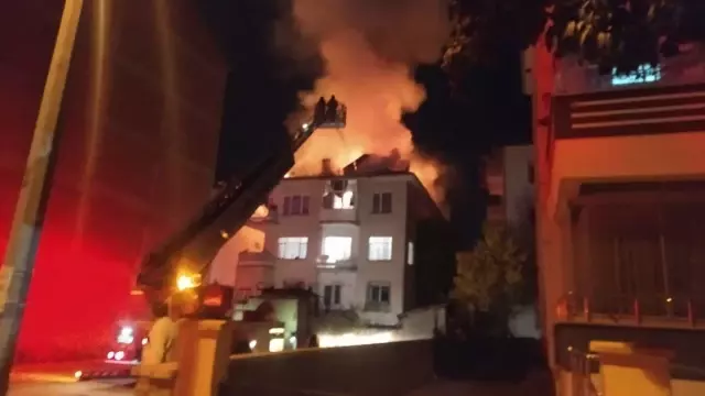 Çorum'da korkutan yangın