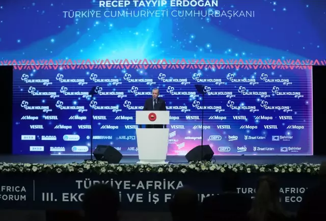 Cumhurbaşkanı Erdoğan, Türkiye-Afrika 3. Ekonomi ve İş Forumu'nda katıldı: (2)