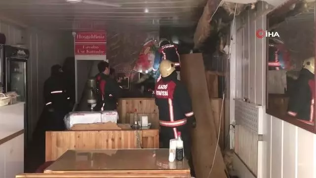 Son dakika... Elazığ'da baca yangını korkuttu