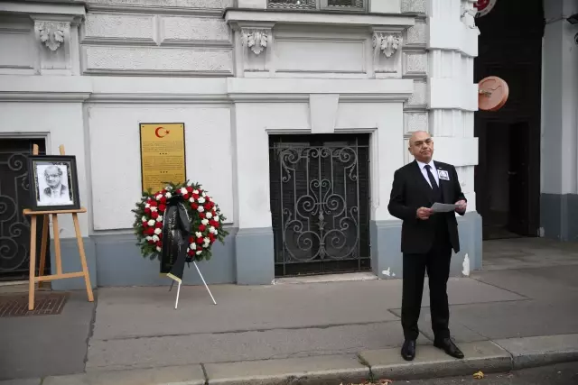Son dakika haberleri! Ermeni teröristlerce şehit edilen Büyükelçi Tunalıgil Viyana'da anıldı