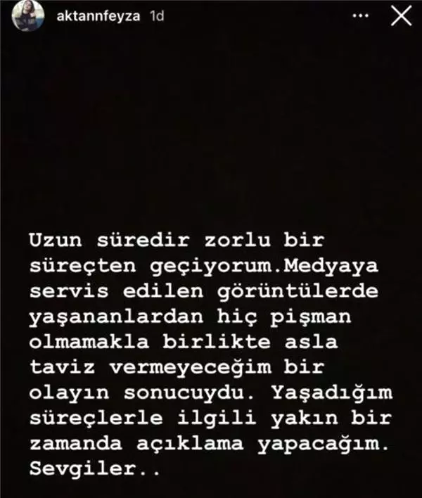 Feyza Aktan'dan tokat açıklaması