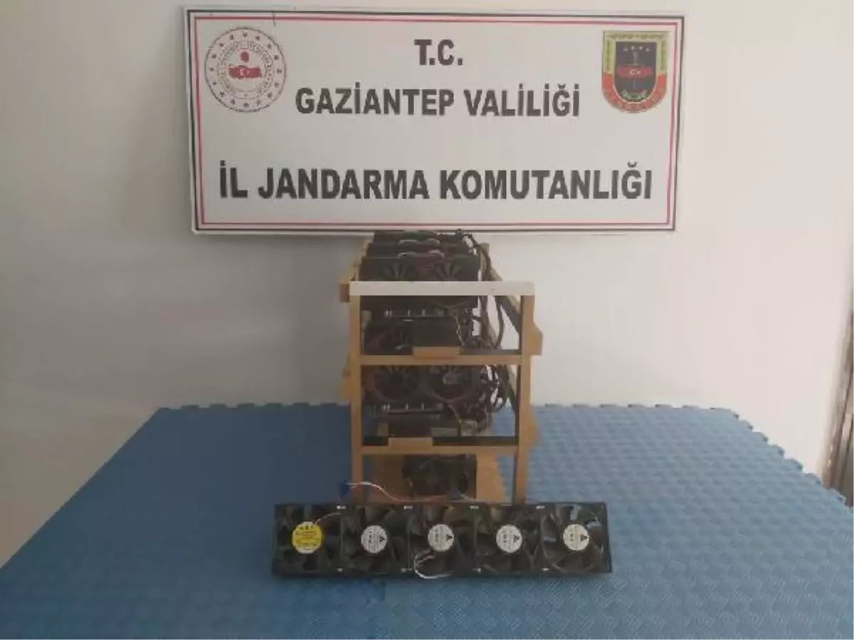 Gaziantep'te, kripto para üretimine 1 gözaltı