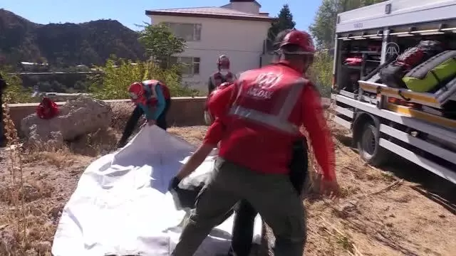 Göçük tatbikatı yapıldı