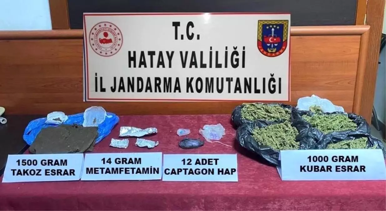 Son dakika haber: Hatay'da uyuşturucu operasyonu
