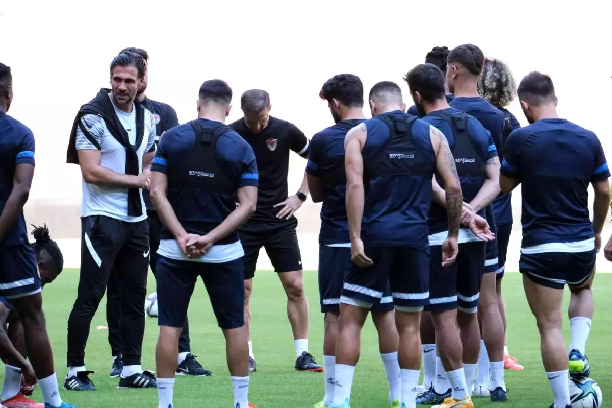 Hatayspor Fatih Karagümrük maçının hazırlıklarına devam etti