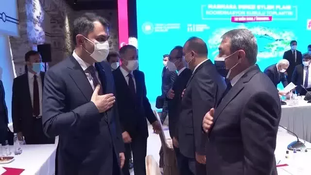 Bakan Kurum, Marmara Denizi Eylem Planı Koordinasyon Kurulu toplantısı sonrası konuştu (2)