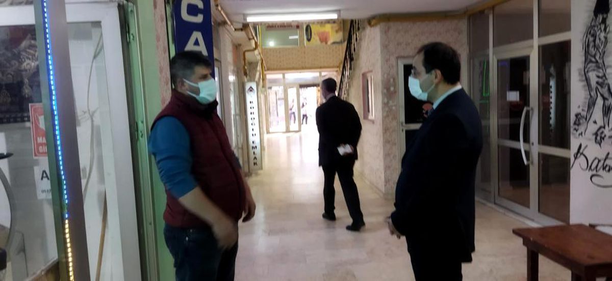 Kaymakamımız Bayram Sağır Esnaf Ziyaretlerinde Bulundu.
